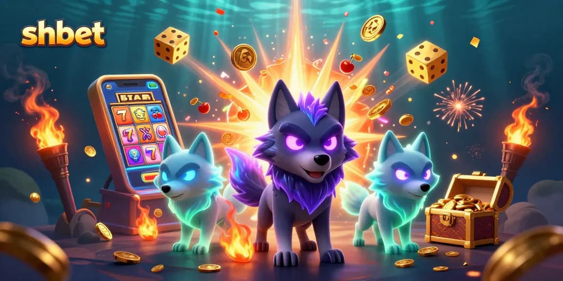 Spin the reels with SHBET's magical slot machines bursting with colorful jackpots and winning chances.