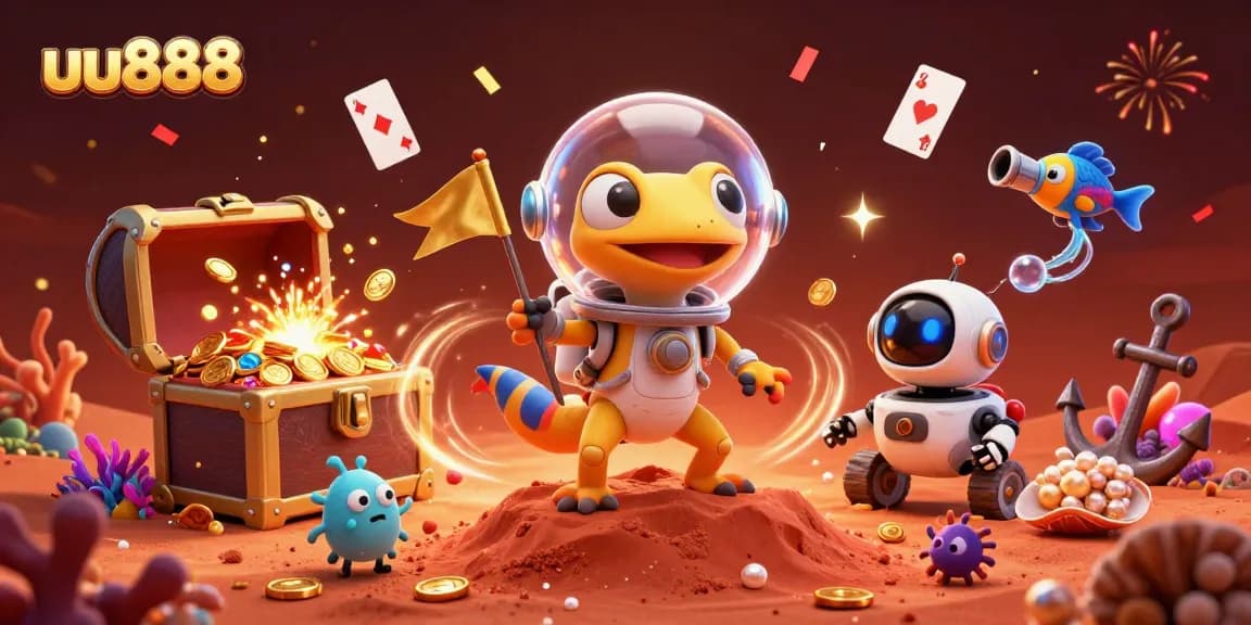 Experience thrilling wins with uu888 at a vibrant alien casino filled with treasures and excitement!