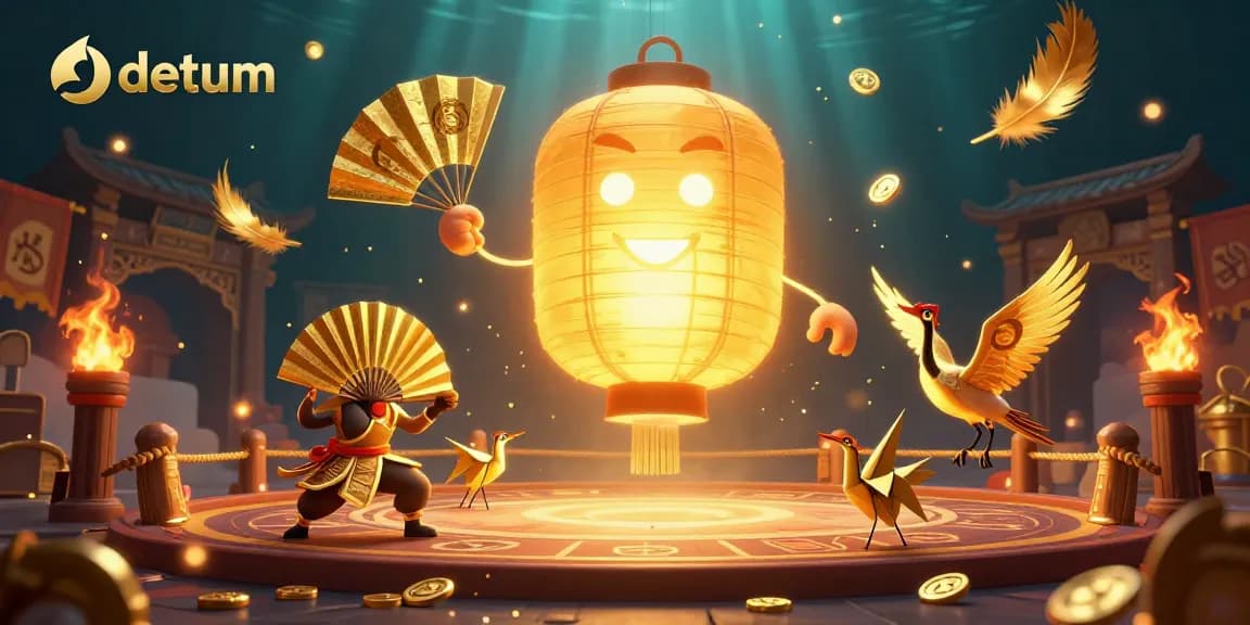 Engage in lively casino thrills with datum's dazzling golden lantern spirit and dynamic casino scenes.