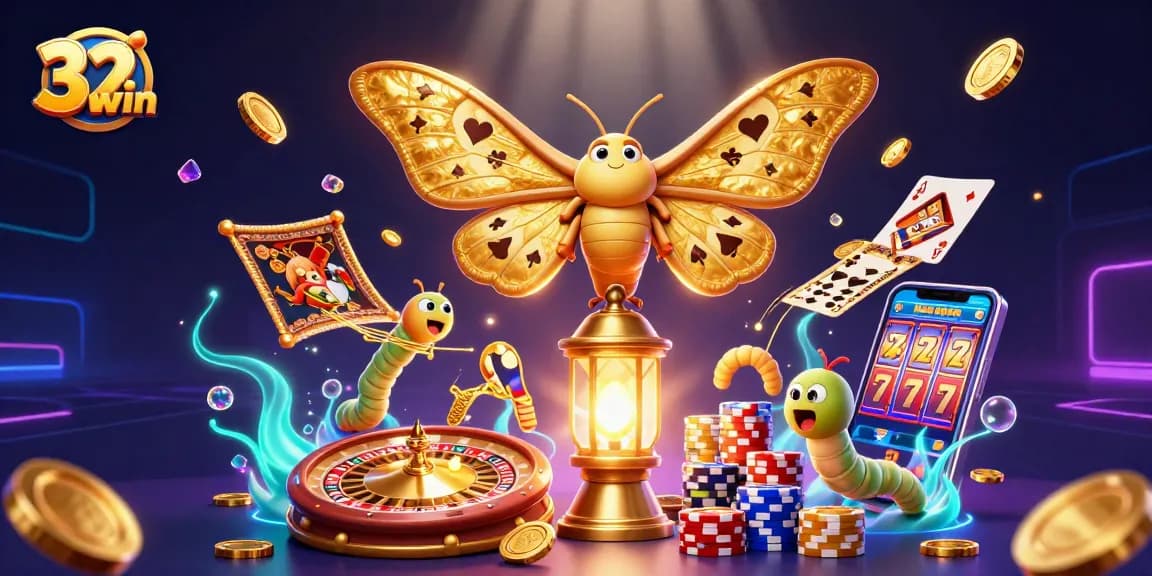 Experience the thrill of 32win's vibrant casino world with exciting games and bonuses.