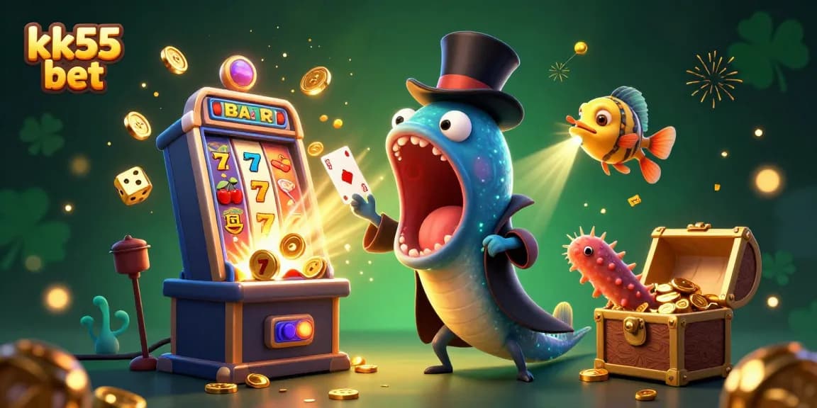 Experience thrilling gameplay in kk55 bet with dynamic casino elements and magical characters.