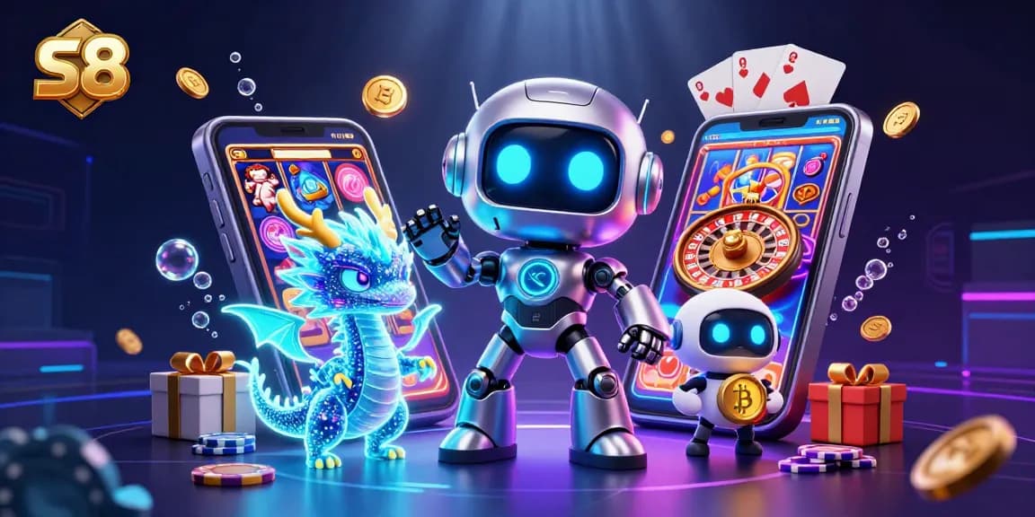 Experience exciting gaming at s8 with vibrant slot games and dynamic casino elements.