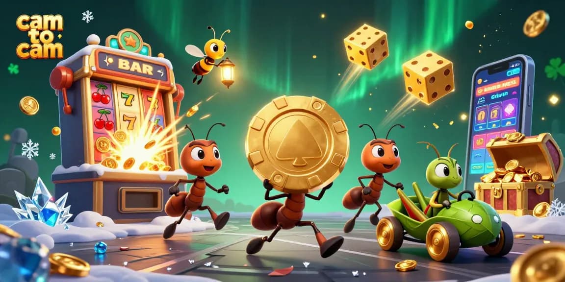 Experience thrilling cam to cam adventures while winning big in randomized jackpots with engaging gameplay.