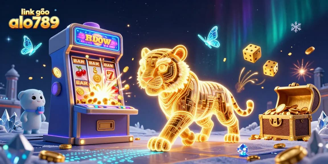 Experience winning fun at link vào alo789 with a golden tiger and jackpot excitement!