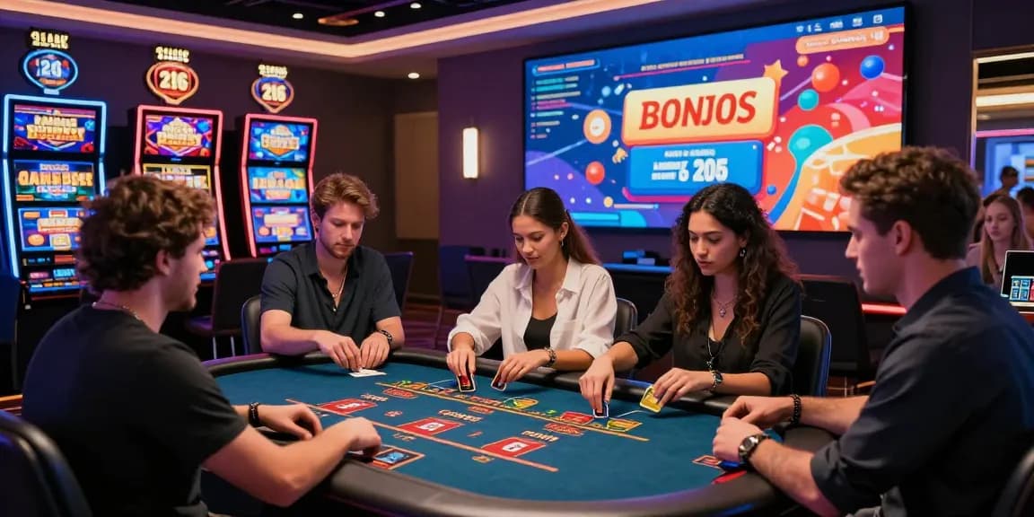 Experience the excitement of credit card casinos at https://saintnicolasplace.co.uk, showcasing vibrant games and engaging players.