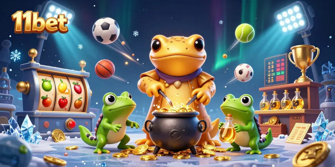 Experience the excitement of 11bet with alchemical gold creation and dynamic betting elements.