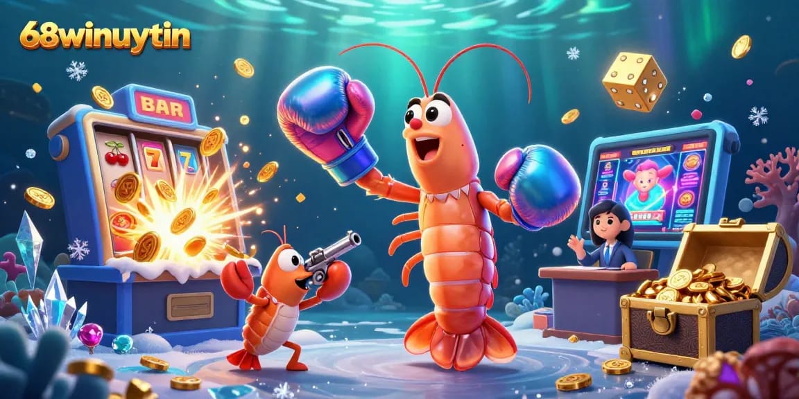 Spin the reels at 68winuytin with vibrant 3D illustrations filled with jackpot excitement and underwater adventures.