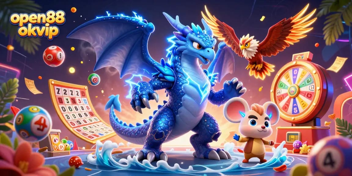 Engage with exciting online games like open88 okvip featuring dynamic lottery elements and vibrant effects.