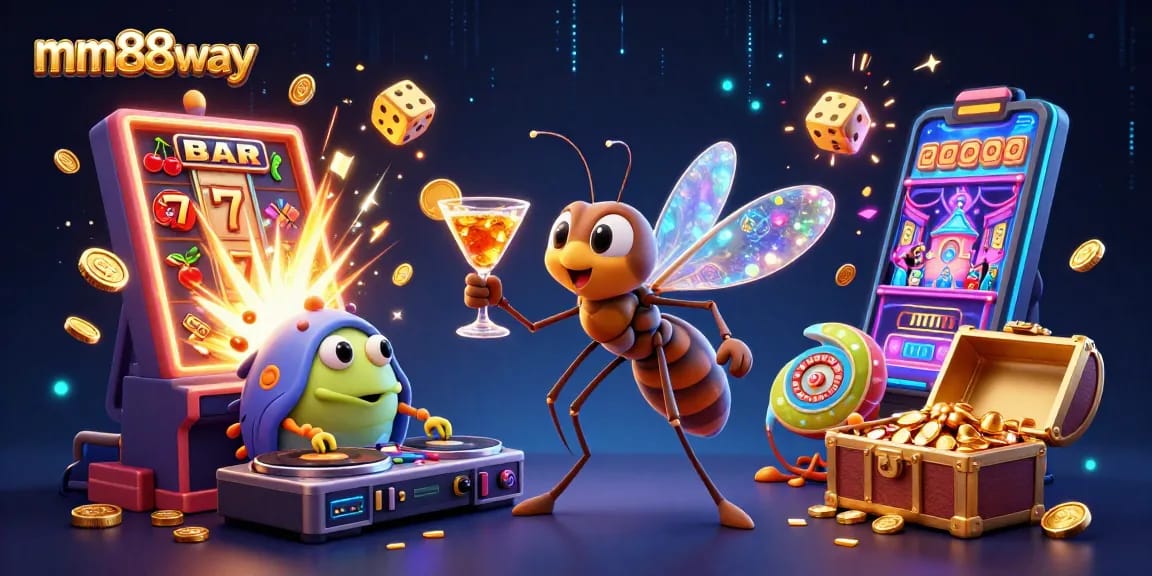 Experience thrilling gameplay at mm88way with exciting casino elements and vibrant characters.