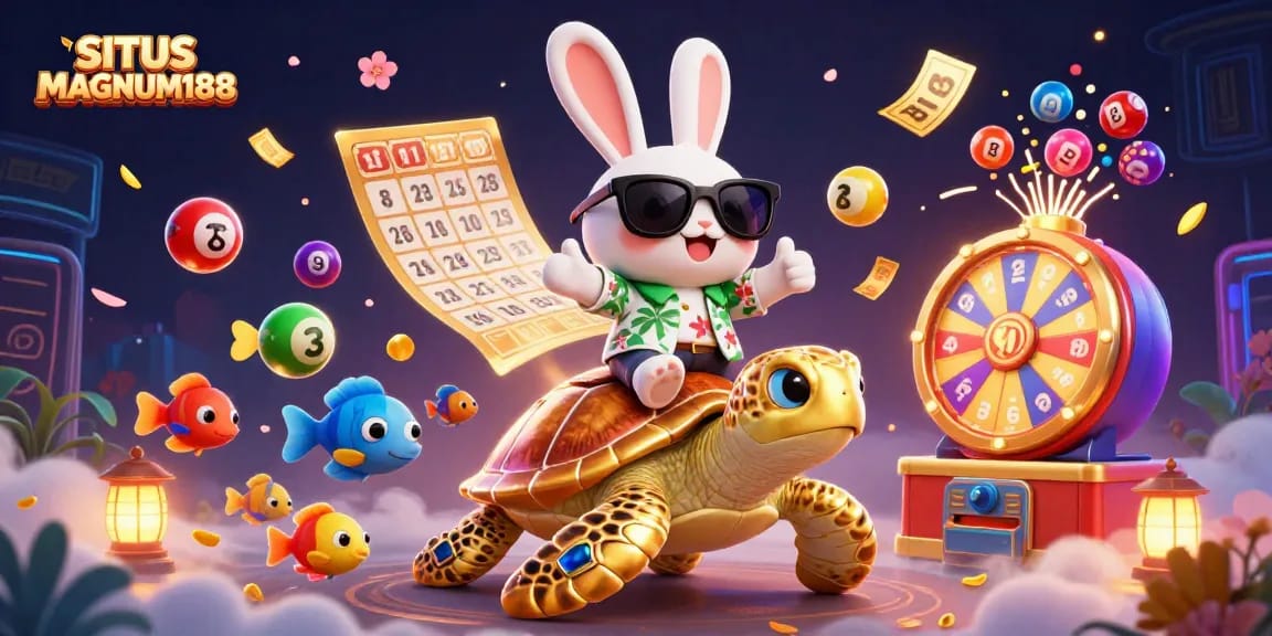 Join the fun at SITUS MAGNUM188 with vibrant bingo cards and lottery action!