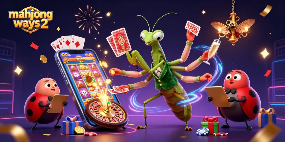 Experience the excitement of mahjong ways 2 with vibrant characters and dynamic casino elements.
