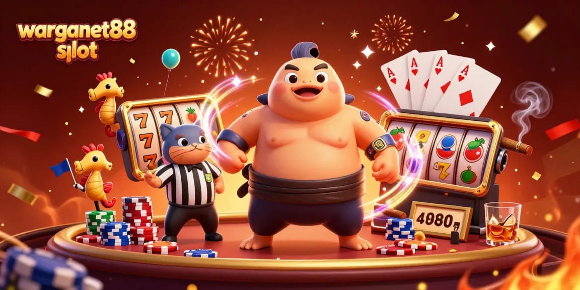 Experience thrilling gameplay with warganet88 slot showcasing vibrant characters and casino elements.