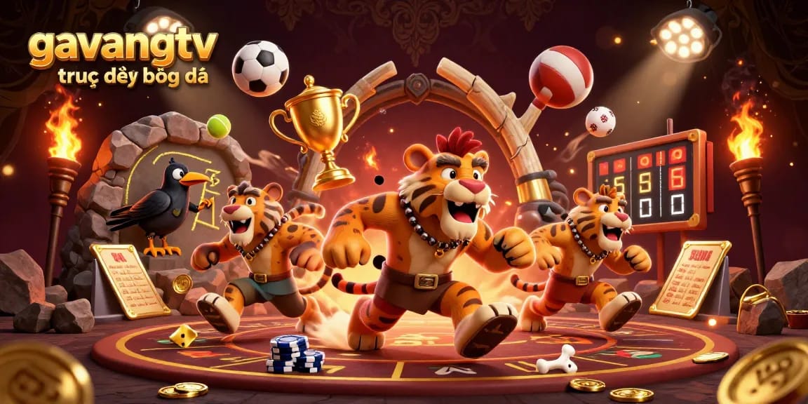 Experience the thrill of gavangtv trực tiếp bóng đá with dynamic sports elements and vibrant atmosphere.