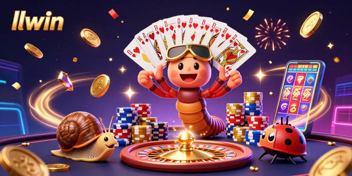Engage in thrilling games at llwin with dynamic casino action led by unique characters and vibrant casino elements.