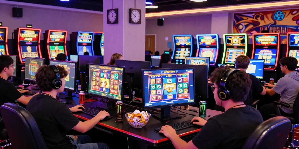 Exciting online gaming environment featuring Garuda303 slot games with vibrant colors and engaging atmosphere.