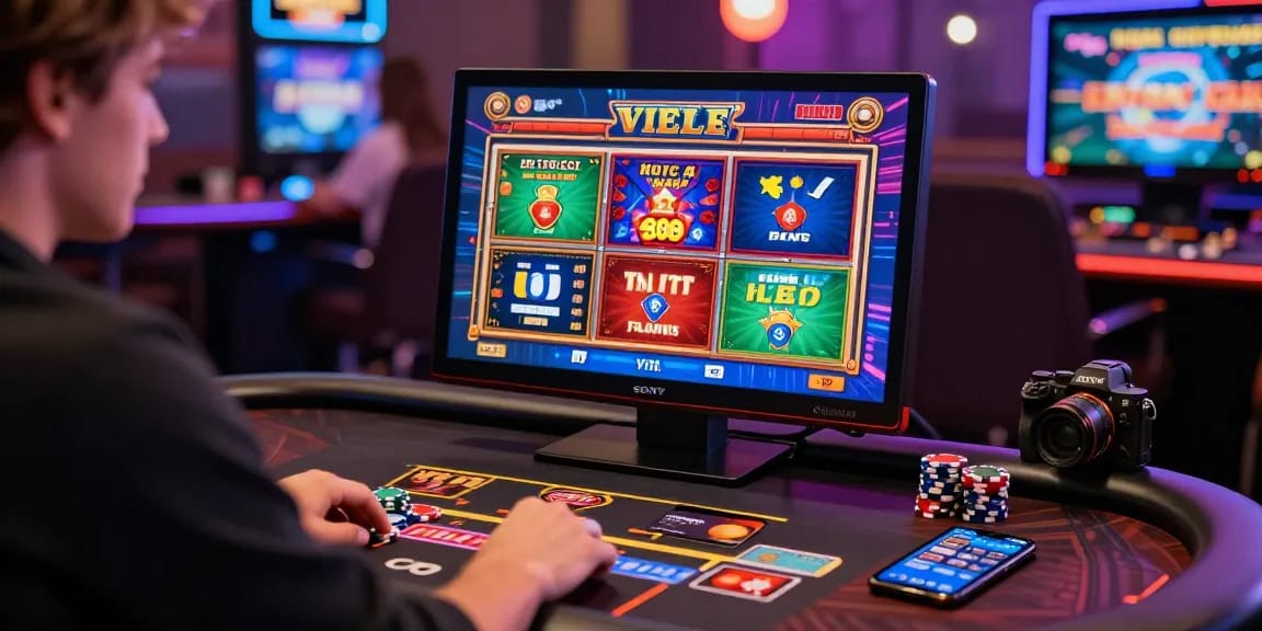 Experience the thrill of gaming at credit card casinos on https://crownwoods.org.uk, showcasing vibrant gameplay and immersive technology.