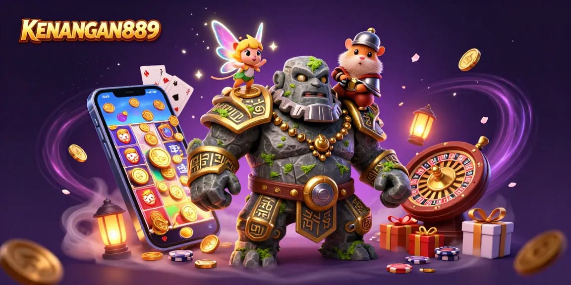 Experience exciting spins and jackpots with KENANGAN889's vibrant slot game adventures.