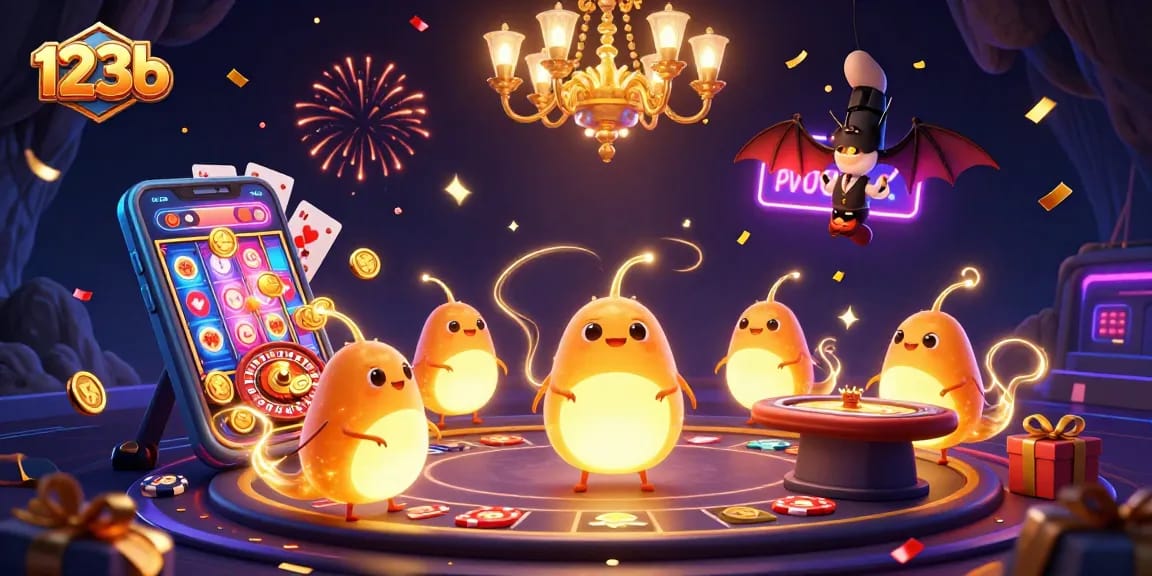Experience excitement at 123b casino with mesmerizing glowworms illuminating the gaming scene