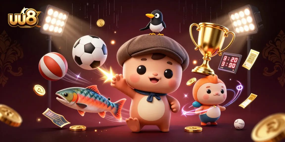 uu88 players winning big at a vibrant casino scene with dynamic gaming elements