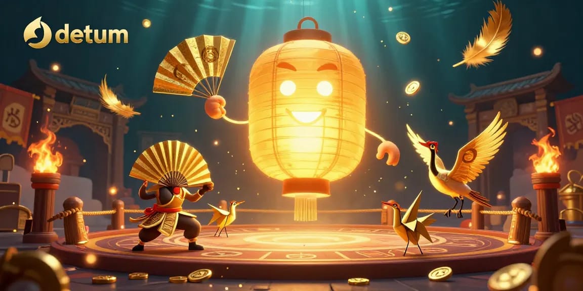 Engage in lively casino thrills with datum's dazzling golden lantern spirit and dynamic casino scenes.