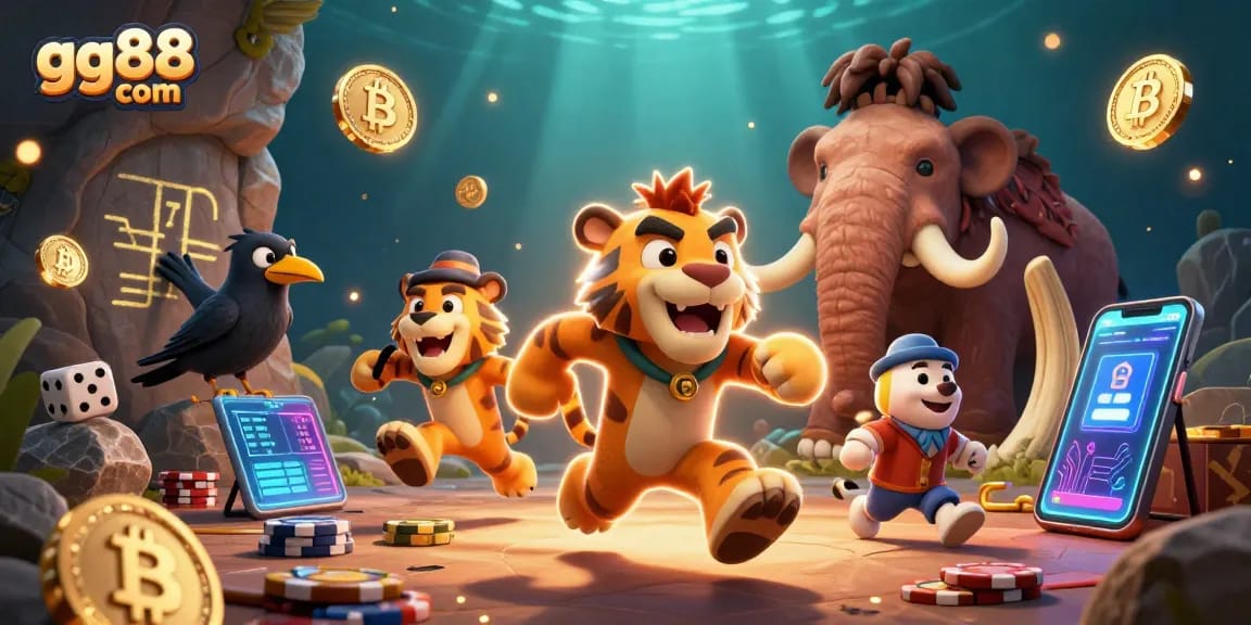 Experience thrilling gameplay at gg88 com with engaging casino elements in a vibrant scene