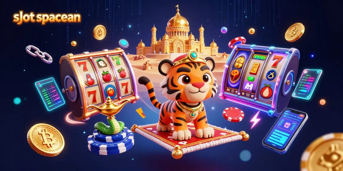 Experience the thrill of slot spaceman with vibrant slot reels and animated characters in a magical casino