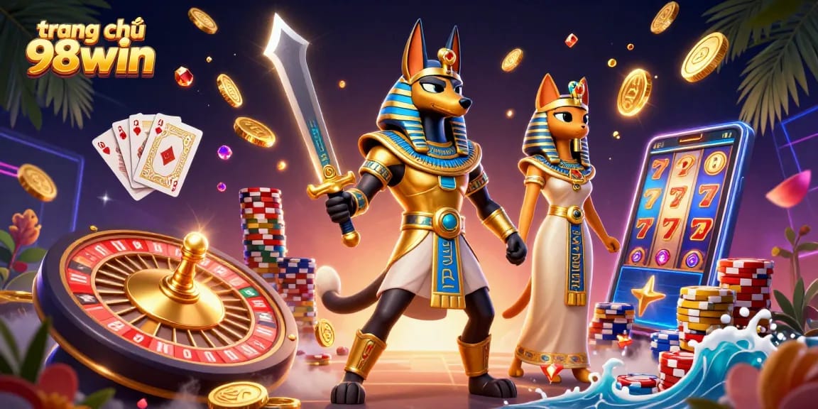Experience trang chủ 98win with vibrant gaming elements and exciting animations.