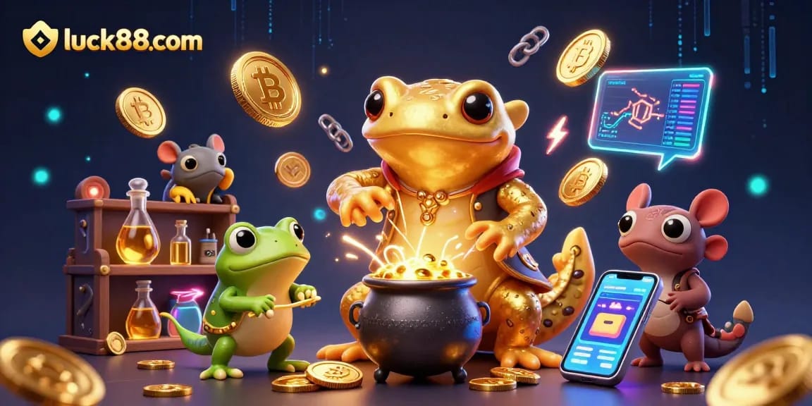 Engage with luck88com as you uncover gold coins in a thrilling 3D casino adventure with magical elements.