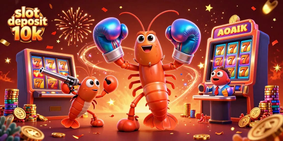 Experience the thrills of slot deposit 10k with vibrant 3D characters and jackpot action.