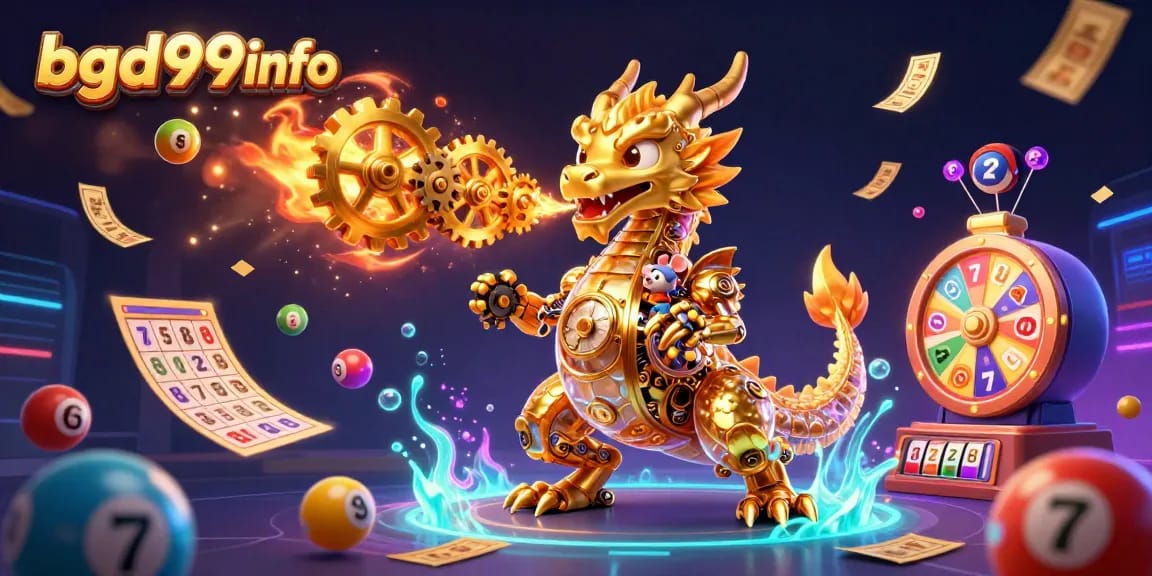 Experience exhilarating gaming moments with bgd99info, showcasing animated lottery balls and thrilling casino elements.