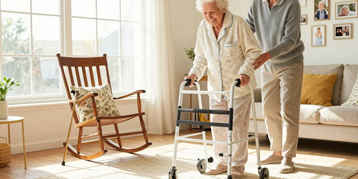 Buy nobility aids such as stylish walkers and canes to enhance mobility and independence for seniors.
