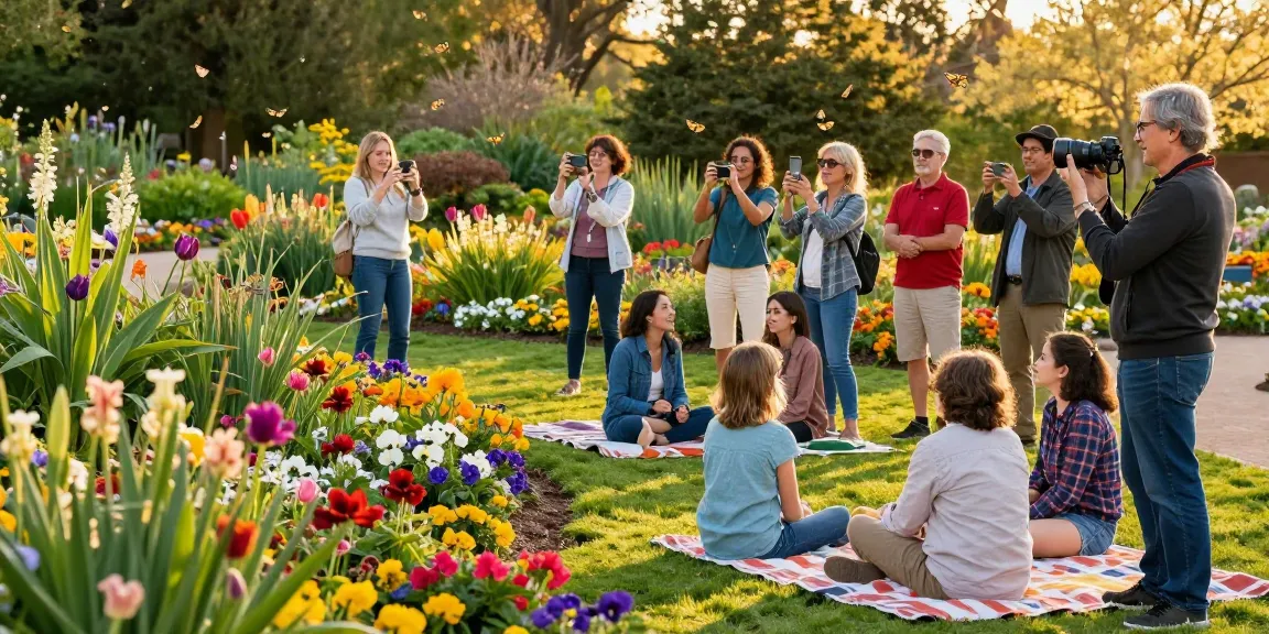Explore https://www.thecapayvalleygardentour.com with friends, enjoying the stunning floral displays and nature at Capay Valley Garden Tour.
