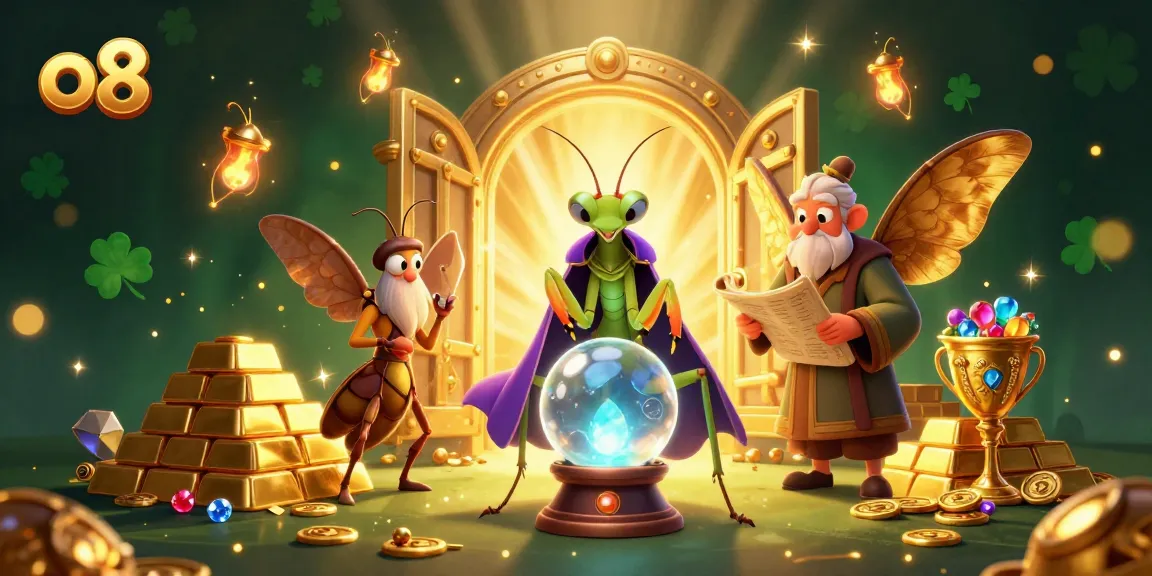 Engage with the mystical world of online gaming at o8 with vibrant characters and sparkling treasures.