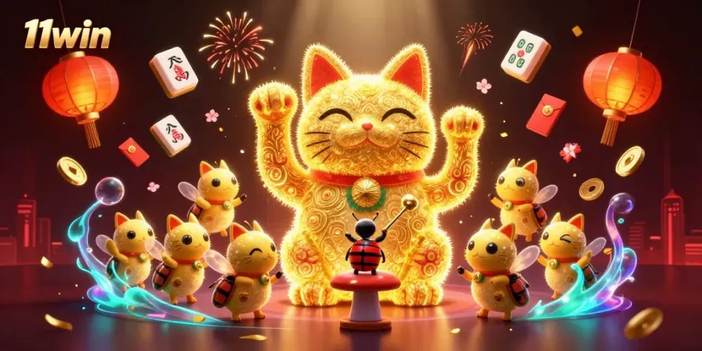 Join the excitement at 11win and experience a vibrant 3D casino world.