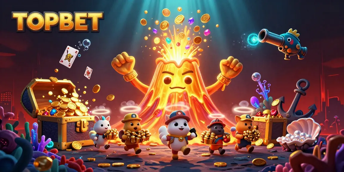 Experience winning at TOPBET with thrilling casino games, vibrant treasures, and explosive jackpots!
