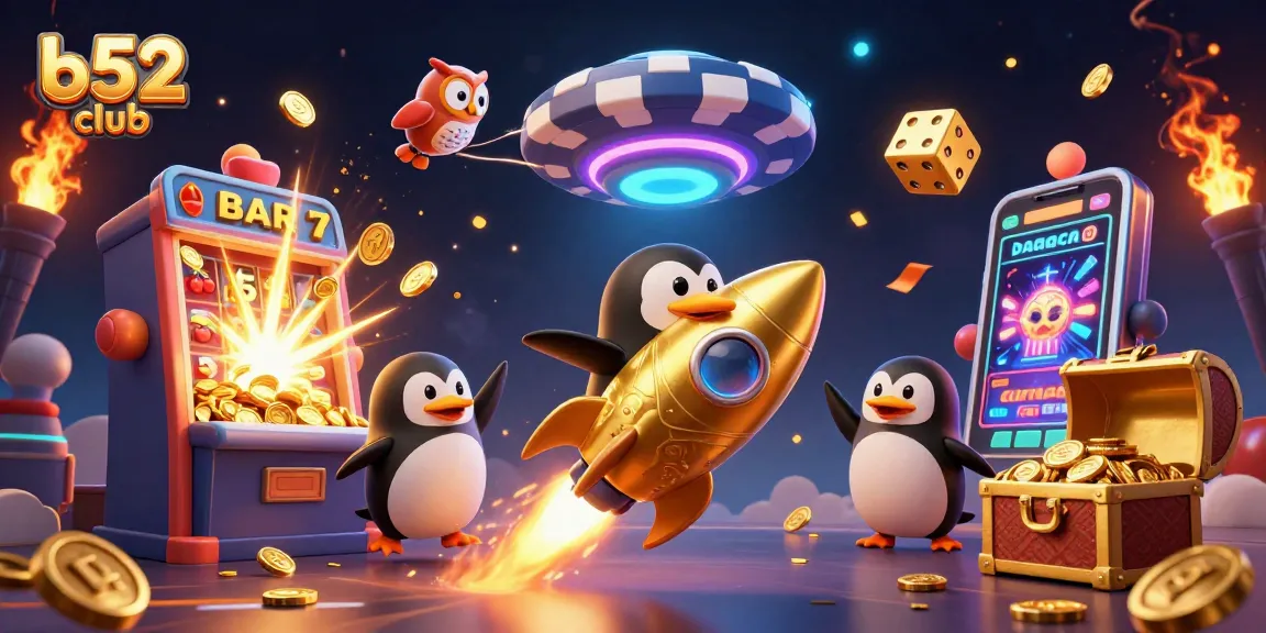 Join the action at b52 club with an exciting jackpot scene showcasing thrilling casino elements.