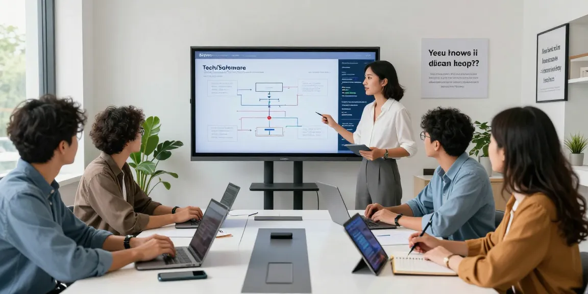 Build internal tools with AI in a vibrant team collaboration workspace showcasing modern technology.