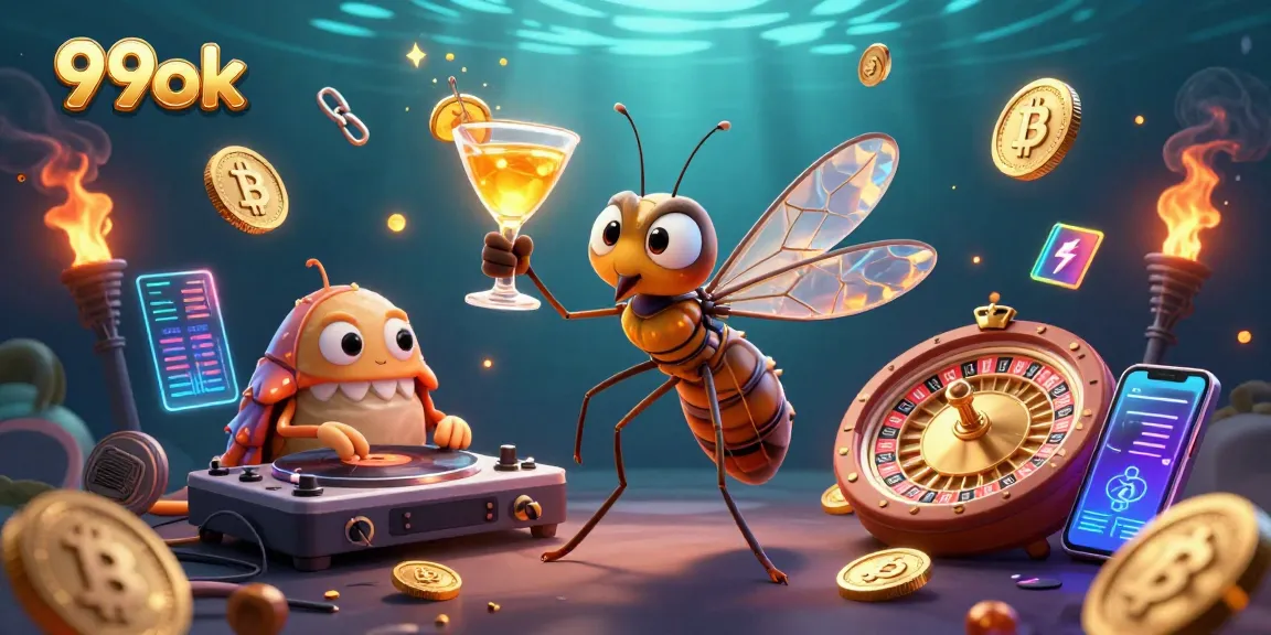 Experience thrilling gaming moments at 99ok with a vibrant casino scene featuring dynamic characters.