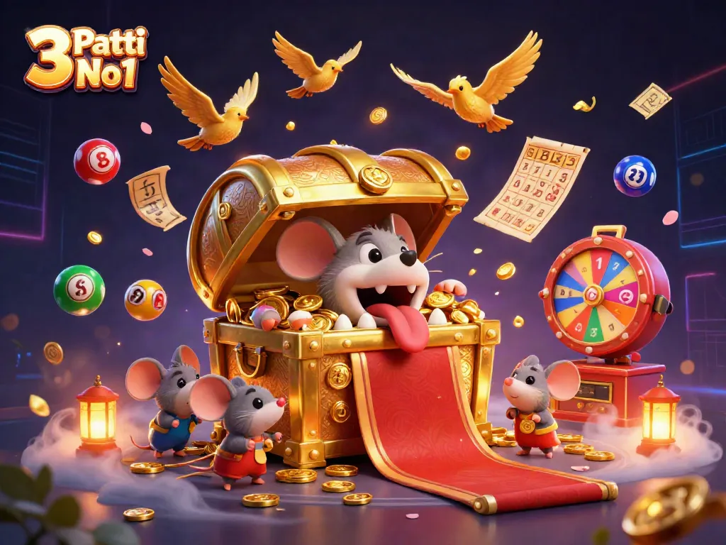 Transform your gameplay with 3 Patti No1's exciting lottery elements and vibrant visuals.