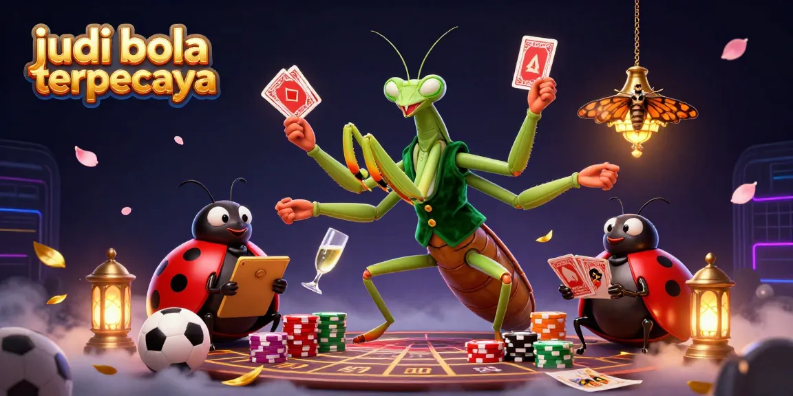 Experience thrilling judi bola terpercaya with engaging sports betting in an elaborate 3D scene.