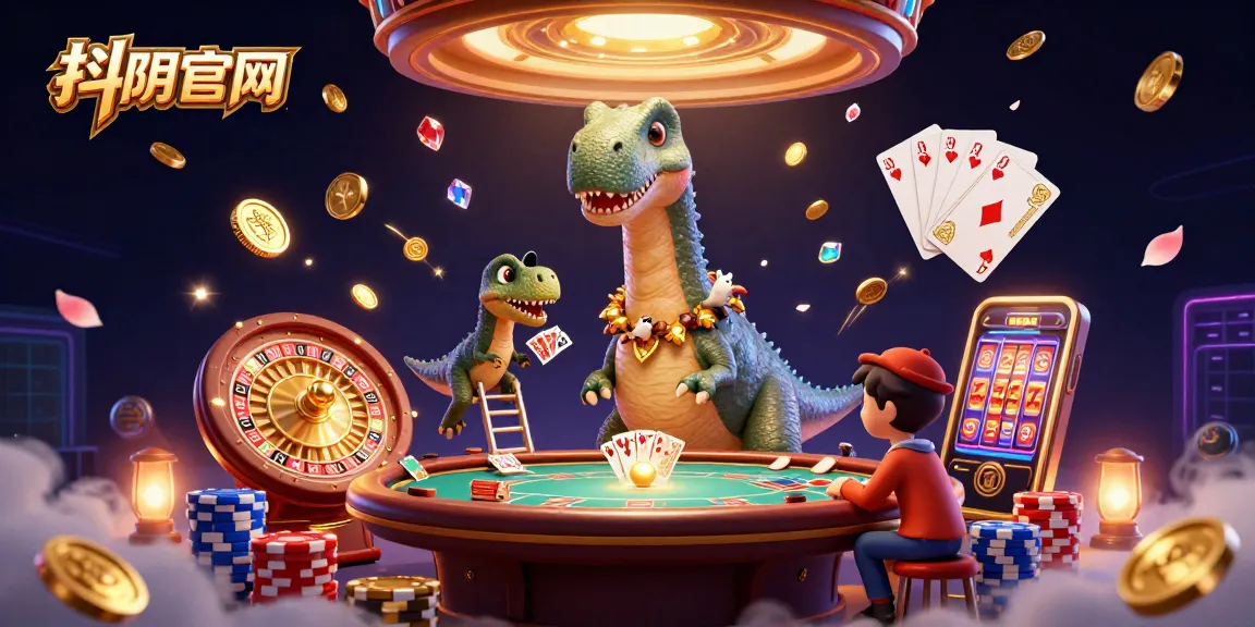 Engage with 抖阴官网 featuring vibrant casino action among characters and dynamic game elements.