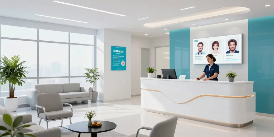"Hair transplant turkey consultation in a modern healthcare clinic with compassionate staff."