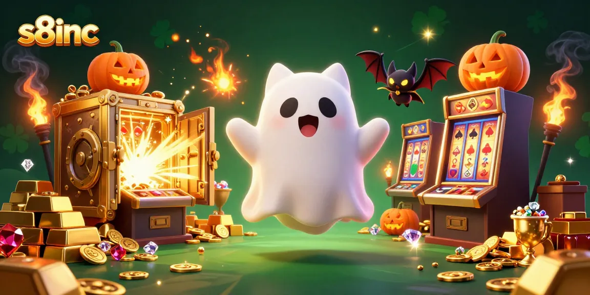 Experience thrilling gaming action at s8inc with a vibrant 3D casino illustration featuring lively characters.