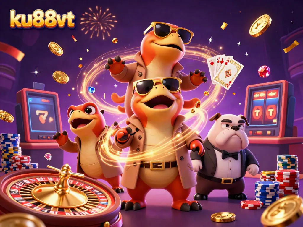 Experience winning excitement at ku88vt casino with playful raptors in disguise.