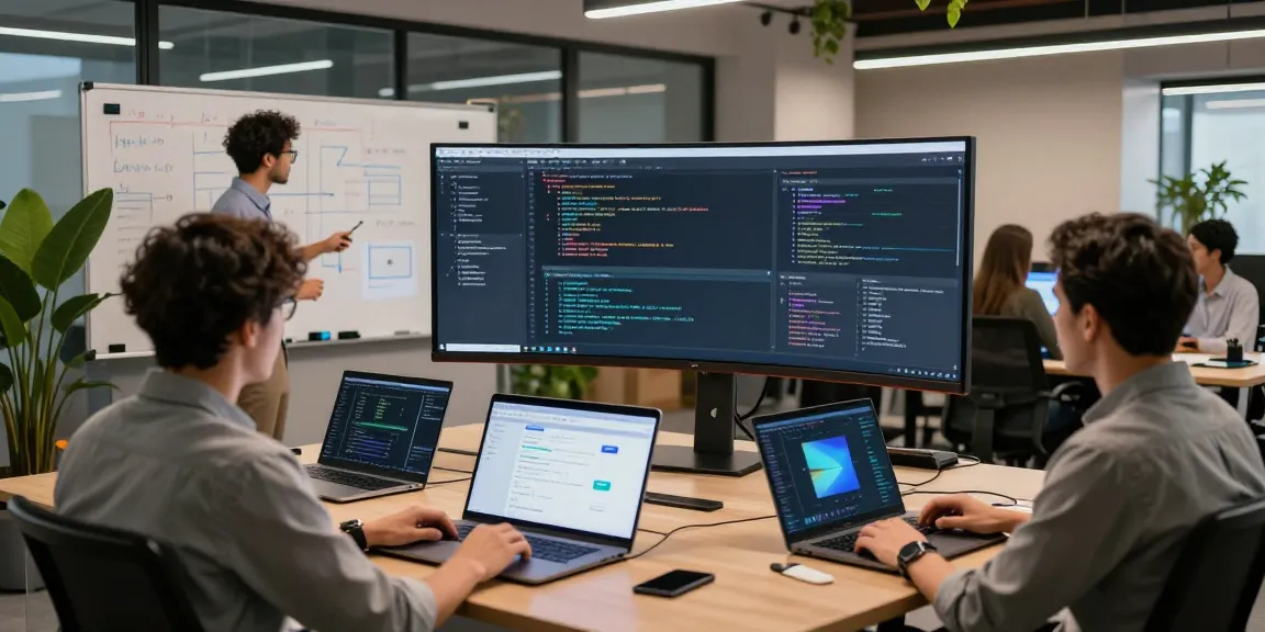 GO8 platform showcasing innovative digital services in a modern tech workspace environment.