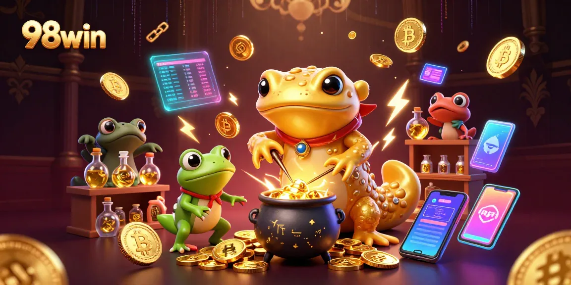 Transform your winnings at 98win: Encounter a magical casino realm with gold and crypto wonders.