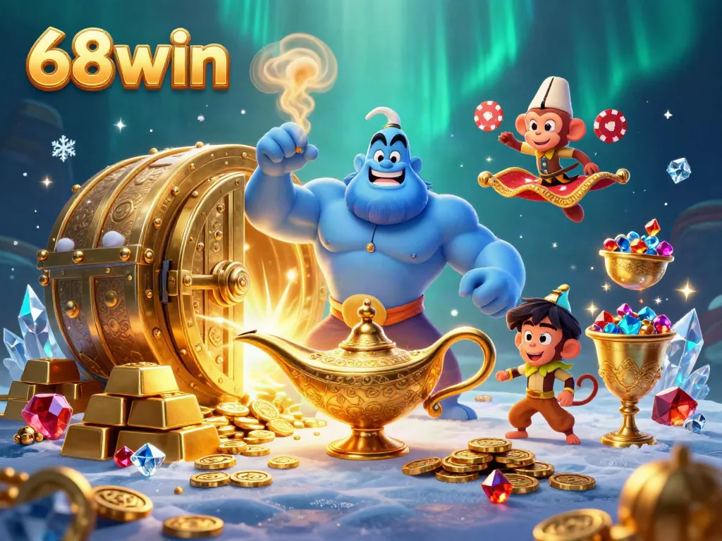 Experience the excitement of winning at 68win with vibrant casino visuals and immersive gameplay.