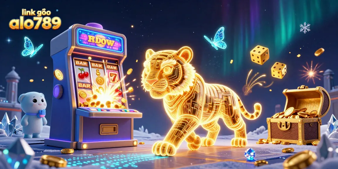 Experience winning fun at link vào alo789 with a golden tiger and jackpot excitement!
