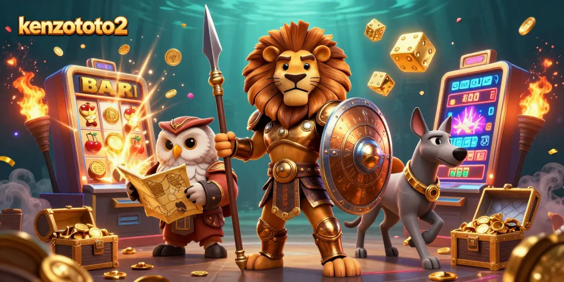Kenzototo2 menghadirkan aksi seru dengan slot mesin jackpot dan simbol keberuntungan yang melimpah