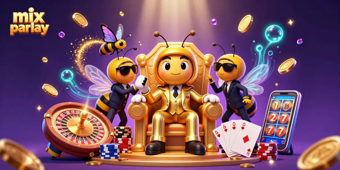 Menangani permainan mix parlay dengan bos mob bumblebee yang cerdas, ditawarkan kemewahan kasino.